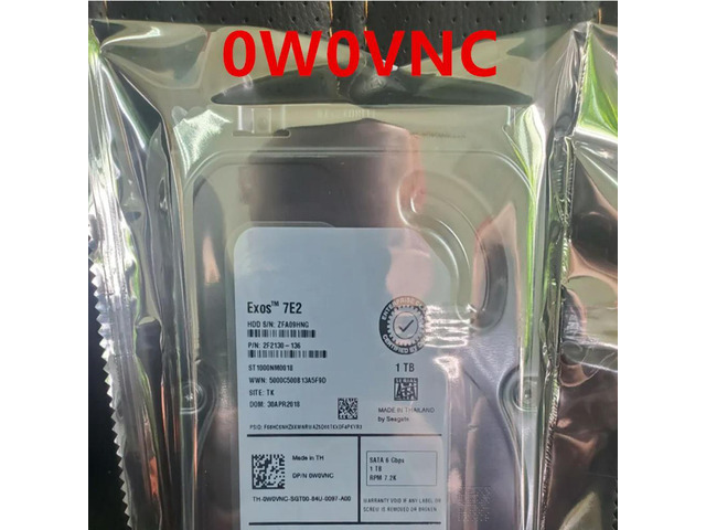 OwnShoe HDD For 1TB 3.5' SATA 64MB 7200RPM For Internal HDD For Enterprise Class HDD For W0VNC 0W0VNC ST1000NM0018