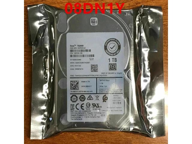 OwnShoe HDD For 1TB 2.5' SATA 6 GB/S 64MB 7200RPM For Internal HDD For Server HDD For 08DN1Y 8DN1Y ST1000NX0443