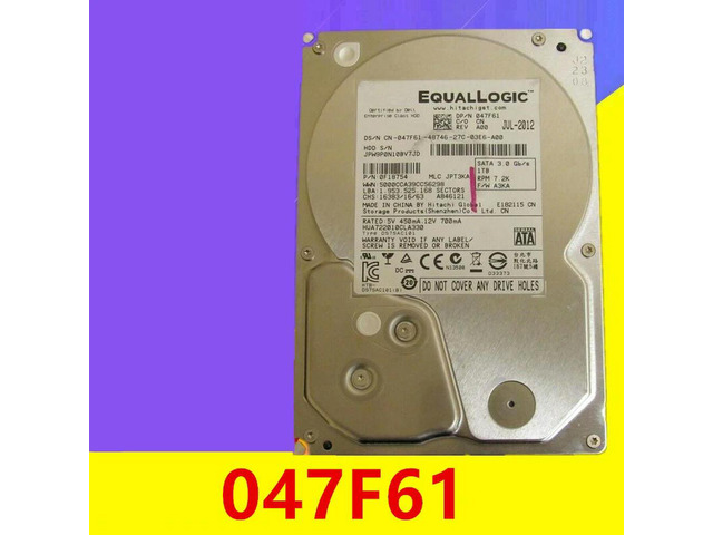 OwnShoe Almost HDD For 1TB 3.5' SATA 64MB 7200RPM For Internal HDD For Server HDD For 47F61 047F61 HUA722010CLA330