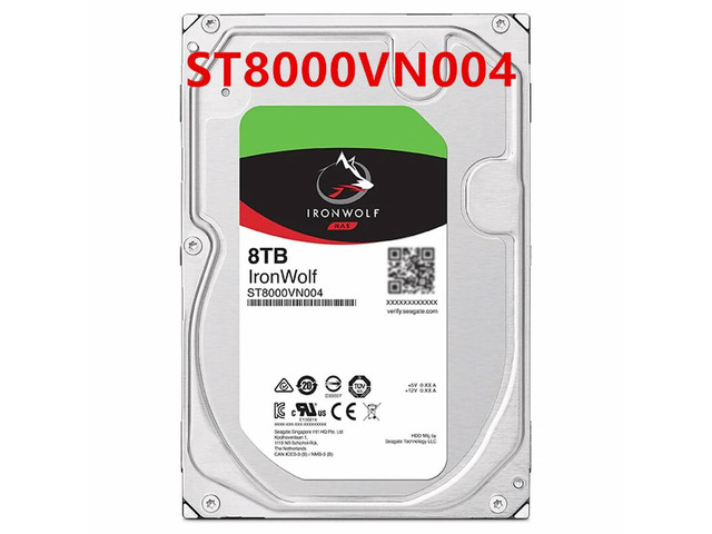 OwnShoe HDD For Seagaate 8TB 3.5' SATA 6 Gb/s 256MB 7200RPM For Internal Hard Disk For NAS HDD For ST8000VN004