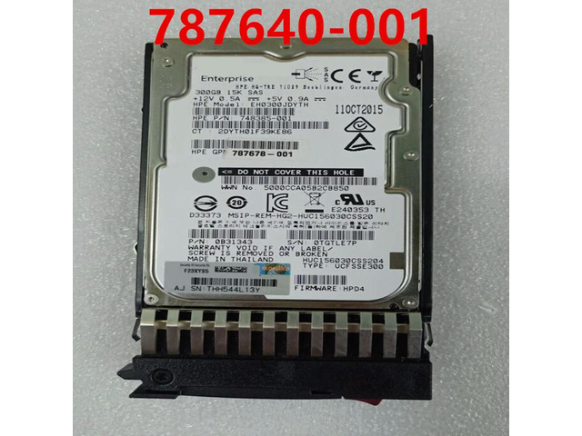 OwnShoe HDD For MSA G7 300GB 2.5' SAS 64MB 15000RPM For Internal HDD For Server HDD For J9F40A 787640-001