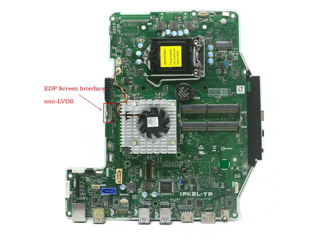 FOR Optiplex 7450 AIO All-In-One Motherboard CP116 0CP116 CN-0CP116 IPKBL-TP LGA1151 EDP Screen Interface 100% Tested