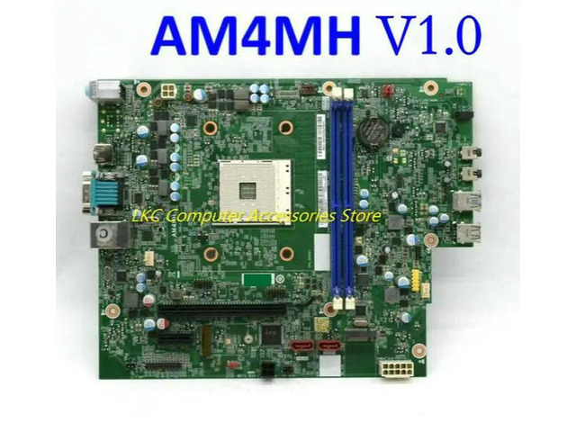 For ThinkCentre 510A-15ABR 720-18asu M5300k M5200k Desktop Motherboard AM4MH VER:1.0 AM4 DDR4 100% Tested