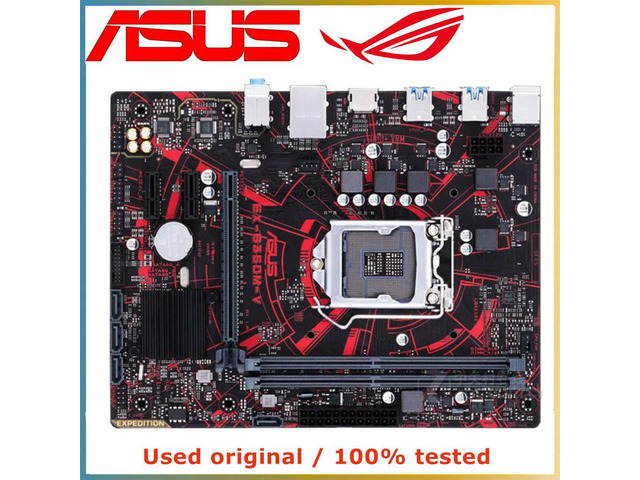 B360M-V For EX-B360M-V Computer Motherboard LGA 1151 DDR4 32G For B360 Desktop Mainboard SATA III PCI-E 3.0 X16