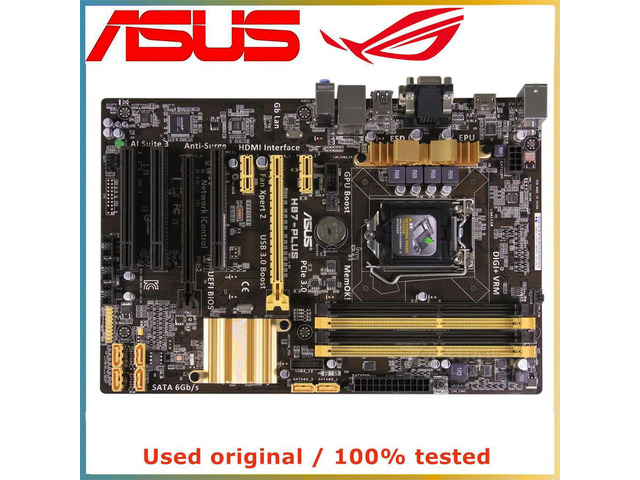 For H87-PLUS Computer Motherboard LGA 1150 DDR3 32G For H87 Desktop Mainboard SATA III PCI-E 3.0 X16