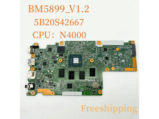 BM5899_V1.2 For Chromebook C340-11 Motherboard 5B20S42667 With N4000 CPU 4GB RAM Mainboard 100% Tested Fully Work