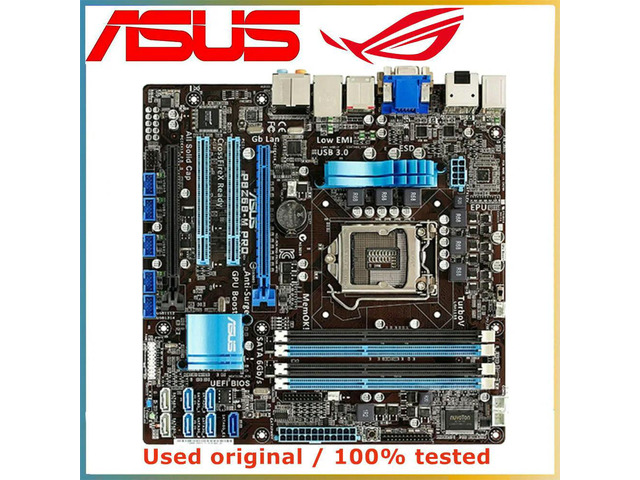For P8Z68-M PRO Computer Motherboard LGA 1155 DDR3 32G For Z68 P8Z68 Desktop Mainboard SATA III PCI-E 3.0 X16