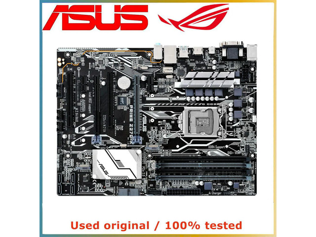 For PRIME Z270-K Computer Motherboard LGA 1151 DDR4 64GB For Z270 Desktop Mainboard M.2 NVME PCI-E 3.0 X16