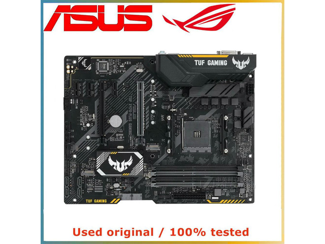 For X470 For TUF X470-PLUS GAMING Computer Motherboard AM4 DDR4 64G Desktop Mainboard SATA III USB PCI-E 3.0 X16