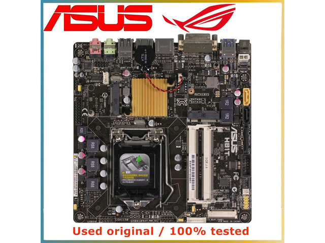 MINI ITX For H81T Computer Motherboard LGA 1150 DDR3 16G For H81 Desktop Mainboard SATA III PCI-E 3.0 X16