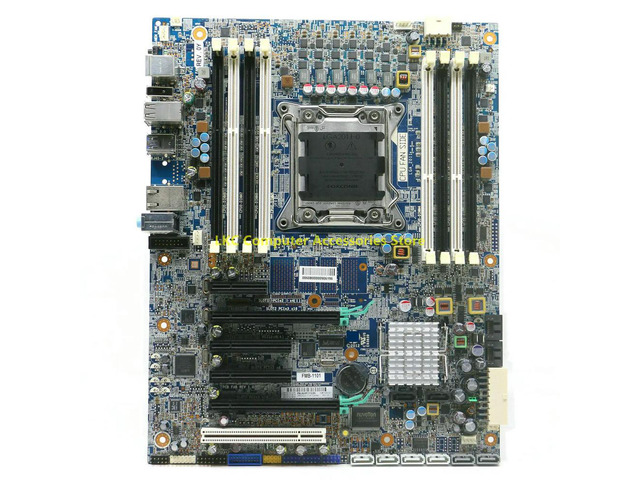 FORZ420 WorkStation Motherboard X79 support E5 V2 619557-001 619557-501 619557-601 618263-001 FMB-1101 Mainboard 100%Tested