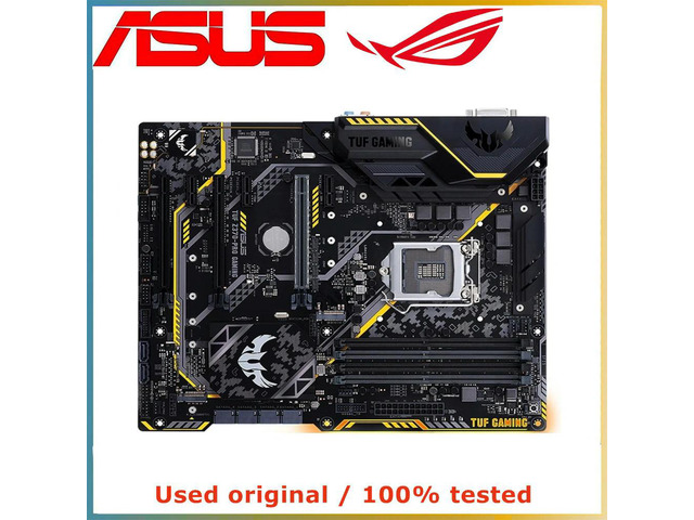 For TUF Z370-PRO GAMING Computer Motherboard LGA 1151 DDR4 64G For Z370 Desktop Mainboard M.2 NVME PCI-E 3.0 X16