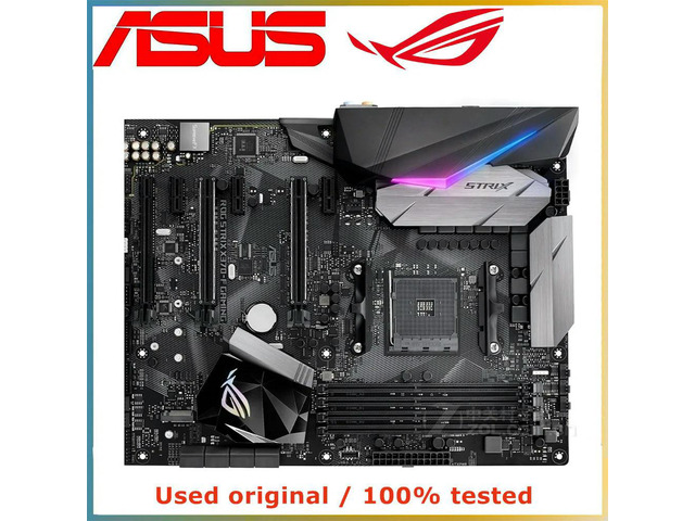 For X370 For ROG STRIX X370-F Gaming Computer Motherboard AM4 DDR4 64G Desktop Mainboard SATA III USB PCI-E 3.0 X16