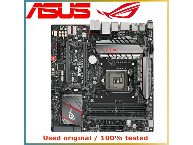 M8G For MAXIMUS VIII GENE Computer Motherboard LGA 1151 DDR4 64G For Z170 Desktop Mainboard M.2 NVME PCI-E 3.0 X16