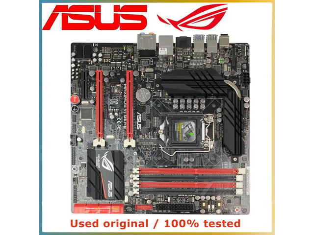 For Maximus VI Gene Computer Motherboard LGA 1150 DDR3 32G For Z87 Desktop Mainboard SATA III PCI-E 3.0 X16
