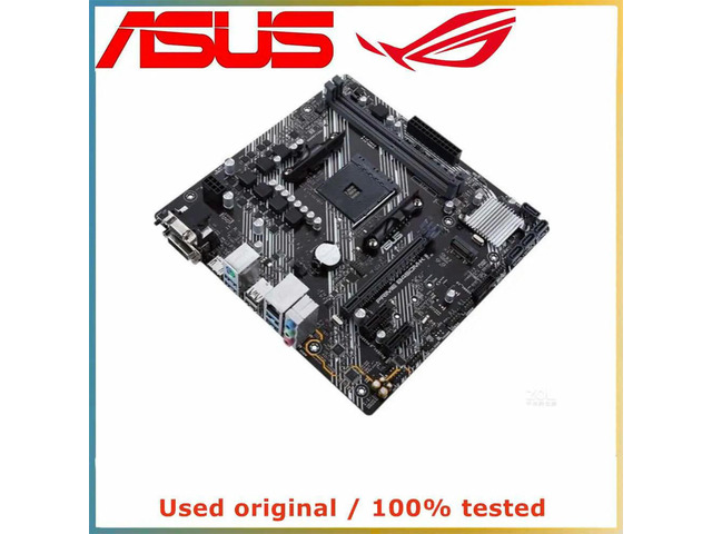 For B450 For PRIME B450M-K II Computer Motherboard AM4 DDR4 64G Desktop Mainboard SATA III USB PCI-E 3.0 X16