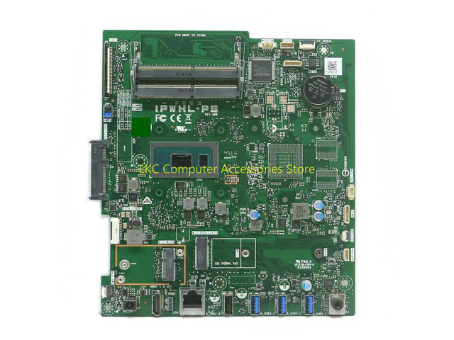 FOR Inspiron 22-3280 24-3480 AIO All-in-one Motherboard RJJKJ 0RJJKJ CN-0RJJKJ IPWHL-PS With i5-8265u 100% Tested