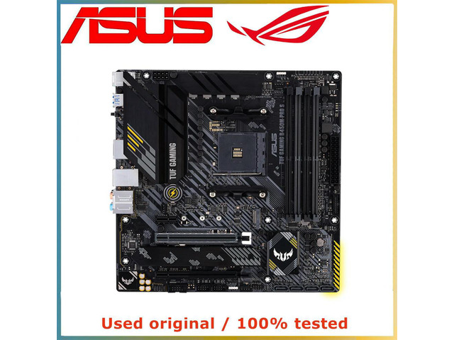 For B450 For TUF GAMING B450M-PRO S Computer Motherboard AM4 DDR4 128G Desktop Mainboard SATA III USB PCI-E 3.0 X16