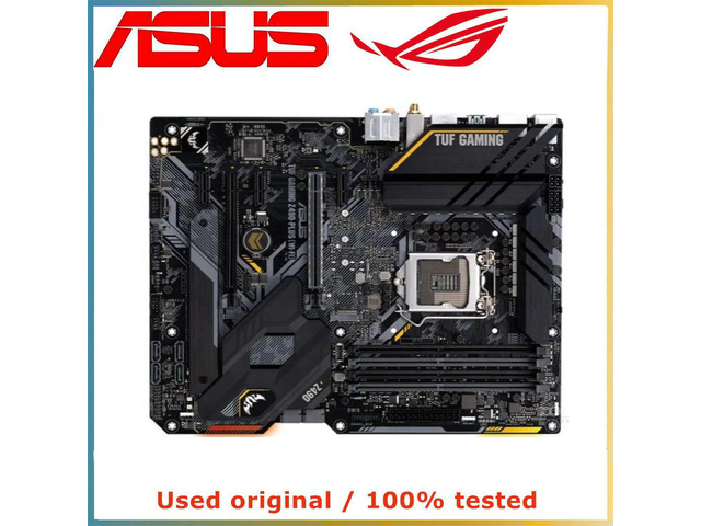 For GAMING Z490-PLUS WIFI Computer Motherboard LGA 1200 DDR4 128G For Z490 Desktop Mainboard M.2 PCI-E 3.0 X16