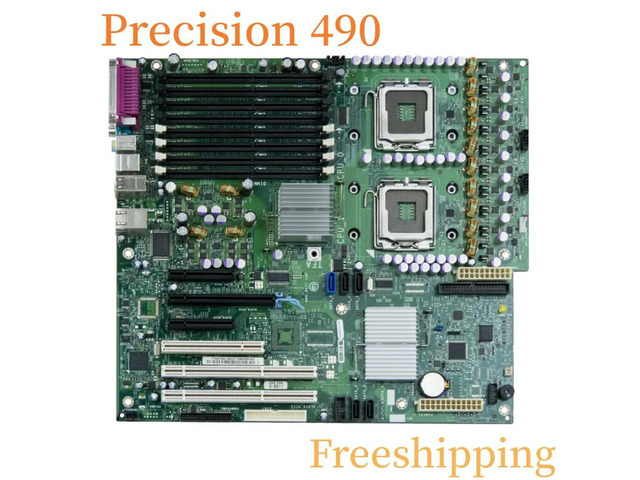 For Precision 490 Motherboard 0GU083 GU083 0F9382 F9382 0DT031 DT031 LGA771 DDR4 Mainboard 100% Tested Fully Work
