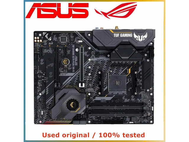 For X570 For TUF GAMING X570-PLUS (WI-FI) Computer Motherboard AM4 DDR4 128G Desktop Mainboard M.2 NVME PCI-E 3.0 X16