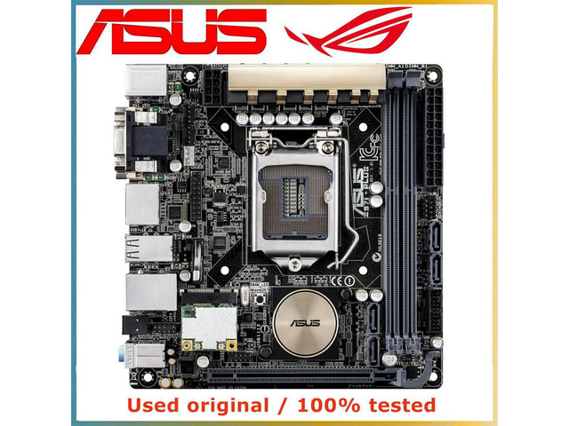 MINI ITX For Z97I-PLUS Computer Motherboard LGA 1150 DDR3 16G For Z97 Desktop Mainboard SATA III PCI-E 3.0 X16