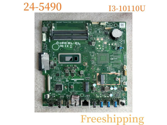 CN-0C8JG6 For Inspiron 24-5490 Motherboard IPCML-CL 0C8JG6 C8JG6 With I3-10110U CPU Mainboard 100% Tested Fully Work