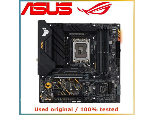 For B660 For TUF GAMING B660M-PLUS WIFI D4 Computer Motherboard LGA 1700 DDR4 128G Desktop Mainboard M.2 PCI-E X16