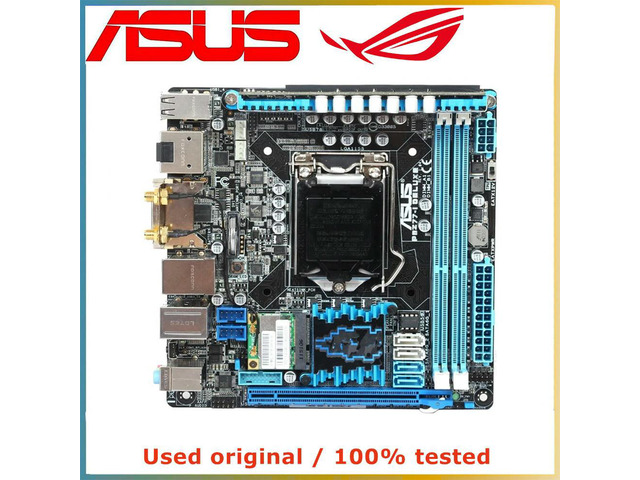 ITX MINI For P8Z77-I DELUXE Computer Motherboard LGA 1155 DDR3 For Z77 P8Z77 Desktop Mainboard SATA III PCI-E 3.0 X16