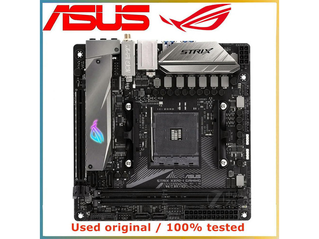 For X370 For ROG STRIX X370-I GAMING Computer Motherboard AM4 DDR4 32G Desktop Mainboard III USB PCI-E 3.0 X16