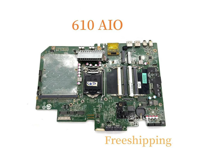647610-001 ForTouchsmart 610 AIO Motherboard DA0WJ1MB6F0 LGA1155 DDR3 Mainboard 100% Tested Fully Work