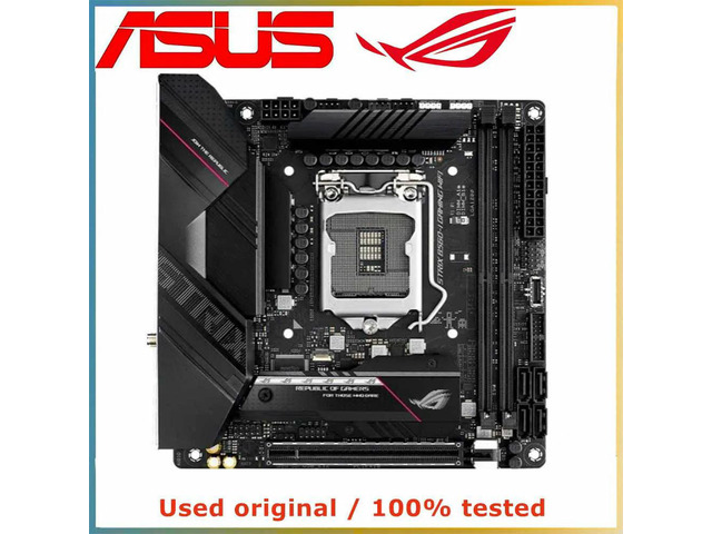 For ROG STRIX B560-I GAMING WIFI Computer Motherboard LGA 1200 DDR4 64G For B560 Desktop Mainboard