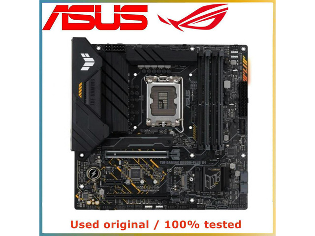 For B660 For TUF GAMING B660M-PLUS D4 Computer Motherboard LGA 1700 DDR4 128G Desktop Mainboard M.2 PCI-E X16