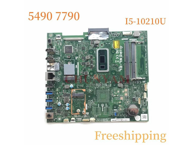 CN-03YJM6 For 5490 7790 Laptop Motherboard IPCML-CL 03YJM6 3YJM6 With I5-10210U Mainboard 100% Tested Fully Work