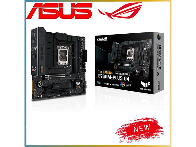 For TUF GAMING B760M-PLUS D4 For B760 LGA 1700 CPU Motherboard Computer Socket LGA1700 Desktop Mainboard