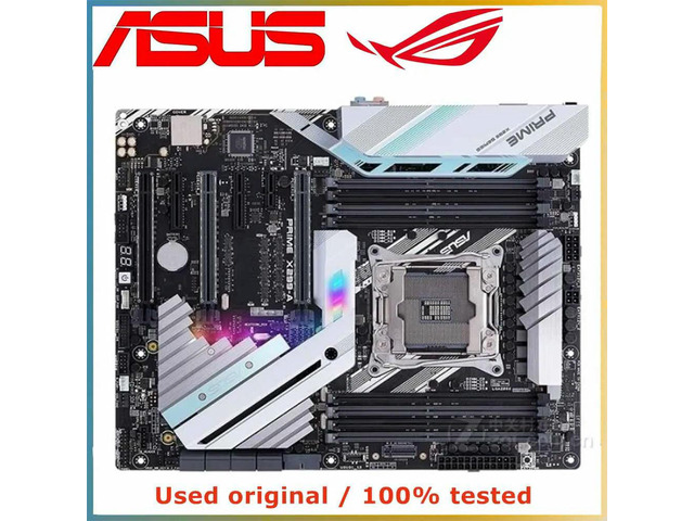 For X299 For PRIME X299-A Computer Motherboard LGA 2066 DDR4 128G Desktop Mainboard SATA III PCI-E 3.0 X16