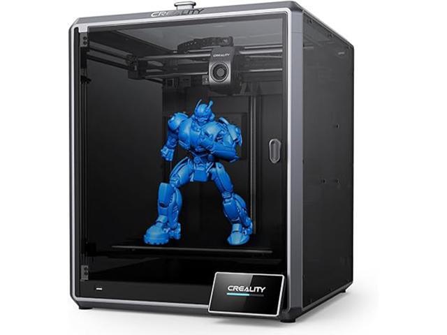 Creality K1 Max Large High-Speed 3D Printer - 600mm/s Speed, 300x300x300mm Build Volume, AI LiDAR, Dual AI Cameras, 300°C High-Temp Nozzle,...