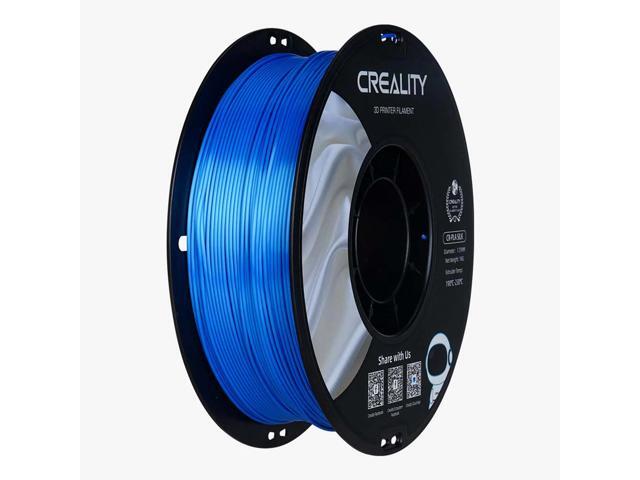 Creality Silk PLA Filament 12-Pack - 1.75mm, High Gloss Texture, 2.2lb Spools Each, Clog-Free, Compatible with Creality Ender, CR Series, and Most...
