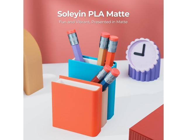 Creality Soleyin Ultra PLA Filament 1 75mm; Matte White; 1kg; High Speed 300mm's; Plus Minus 0 02mm Accuracy; Quick Cooling; for Ender K1; K1C; K2...