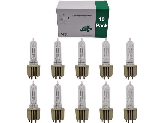 HPL 750W 120V+ 300HR Stage & Studio Lamp 10 Pack HPL-750/120V+, JS120V-750WC - 1003144 - Powered by Ushio