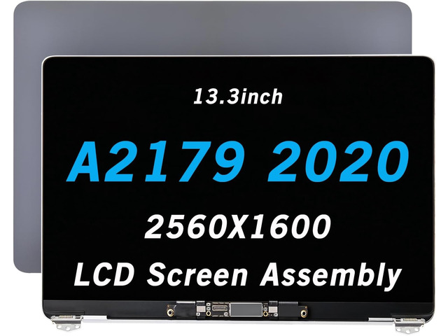 fulltop Screen Replacement Compatible with MacBook Air A2179 2020 Year EMC 3302 EMC3302 Retina LCD Display Assembly 13.3 2560x1600 (Space Grey)