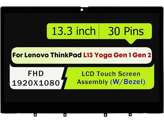 13.3' Assembly for Lenovo ThinkPad L13 Yoga Gen 1 Gen 2 5M10W64463 5M10W64464 5M10W64465 5M10W64466 5M11E18561 5M11E18562 5M11E18563 5M10W64468...