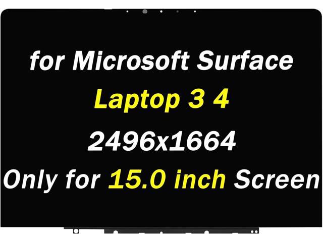 Replacement for Microsoft Surface Laptop 3 1872 1873 (2019) LCD Display for Surface Laptop 4 1952 1953 (2021) 2496x1664 15.0' LED LCD Touch Screen...