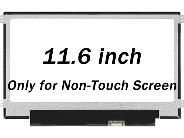 Replacement for Dell Latitude 11 3190 P26T P26T004 LCD Screen 11.6' 60Hz 30 Pins 1366x768 LED Laptop Display Digitizer Panel (Only for Non-Touch...