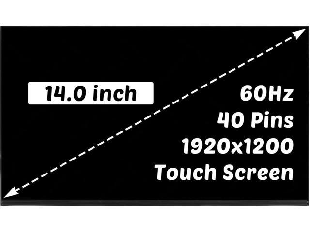 Replacement for Acer Aspire 14 AI Model N24Q14 A14-52MT A14-52MT-59DP 14' 60Hz 40 Pin LCD Touch Screen Digitizer Display Panel (for 1920x1200 Only)...