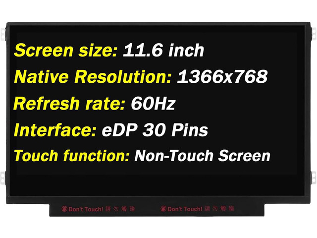 B116XTN02.3 912370-003 Screen Replacement for Acer Chromebook 311 CB3-111 CB311-11H-K04N CB3-131 C720 C730 C731 C732 C733 C740 Series 11.6'...