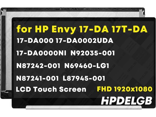 Replacement for HP Envy 17-DA 17T-DA 17-DA000 17-DA0002UDA 17-DA0000NI N87242-001 N69460-LG1 N87241-001 L87945-001 N92035-001 LCD Touch Screen...