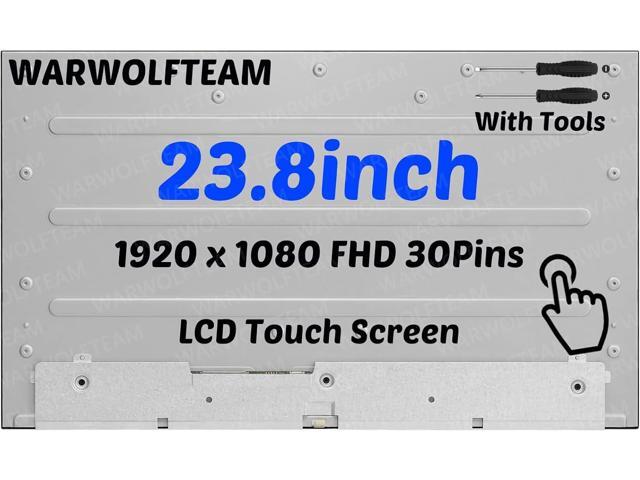 LM238WF5(SS)(K2) LM238WF5-SSK2 Screen Replacement for HP 24-CR0013W 24-CR0014 All in One N43488-001 23.8inch 60Hz 30Pins 1920 x 1080 FHD LCD Screen...