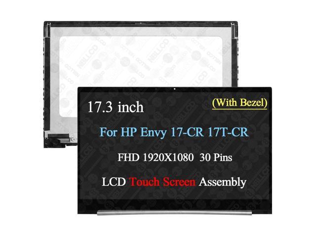 17.3' For HP Envy 17-CR0013NN 17-CR0503SA FHD LCD Touch Screen Assembly w/Bezel