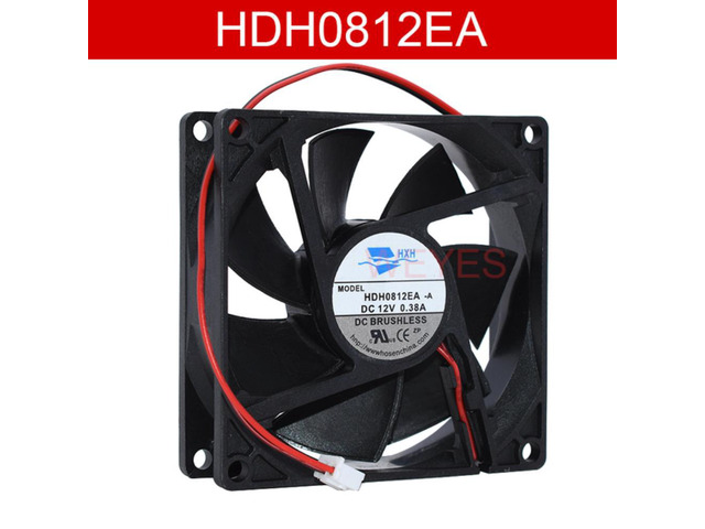 For HDH0812EA -A 12V 0.38A 8025 large air volume fan 8CM